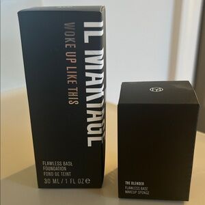 IL MAKIAGE Flawless Base Foundation and Blender Set - Black